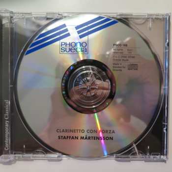 CD Staffan Mårtensson: Clarinetto Con Forza