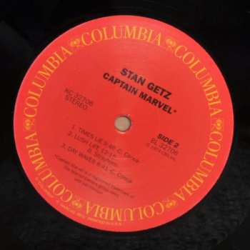 LP Stan Getz: Captain Marvel LTD