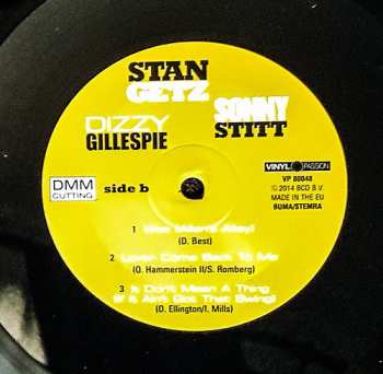 LP Stan Getz: For Musicians Only