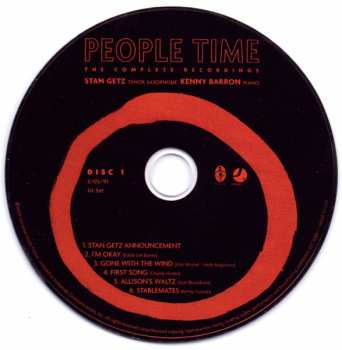 7CD/Box Set Stan Getz: People Time (The Complete Recordings)