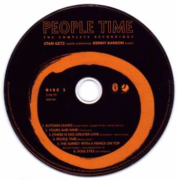 7CD/Box Set Stan Getz: People Time (The Complete Recordings)