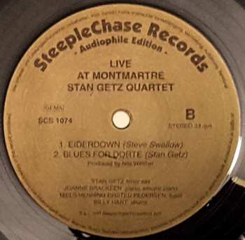 2LP Stan Getz Quartet: Live At Montmartre
