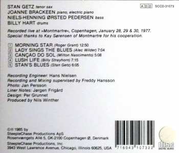 CD Stan Getz Quartet: Live At Montmartre Vol. 1