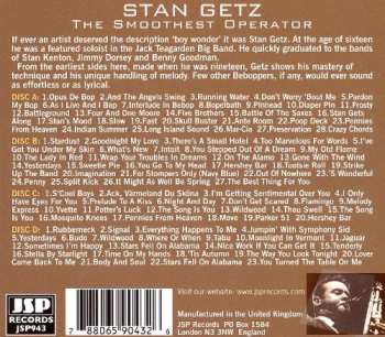 4CD Stan Getz: The Smoothest Operator: Historic Recordings 1946-1952