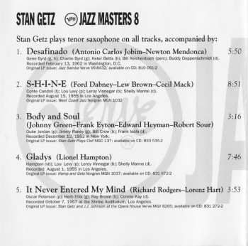 CD Stan Getz: Verve Jazz Masters 8