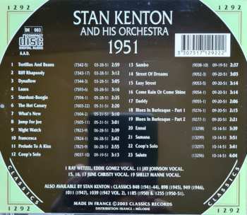 CD Stan Kenton And His Orchestra: 1951