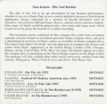 CD Stan Kenton And His Orchestra: Live Hits And Rarities