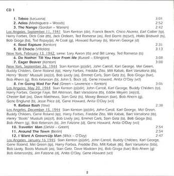 4CD/Box Set Stan Kenton: Swing House