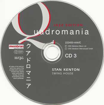4CD/Box Set Stan Kenton: Swing House