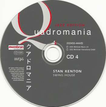 4CD/Box Set Stan Kenton: Swing House