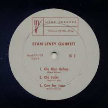 LP Stan Levey Quintet: Stan Levey Quintet
