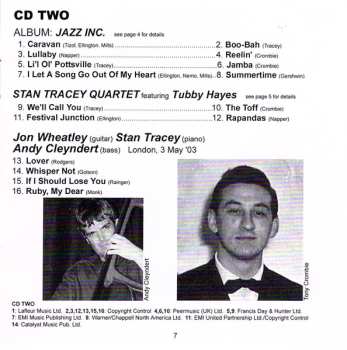 2CD Stan Tracey: Three Classic Albums Plus