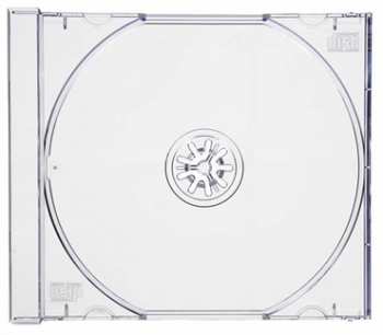 Hi-Fi Zásobník na CD Standart průhledný