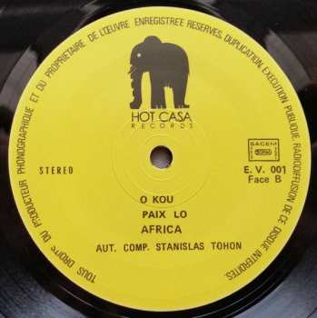 LP Tohon Stanislas: Dans Le Tchink Système LTD