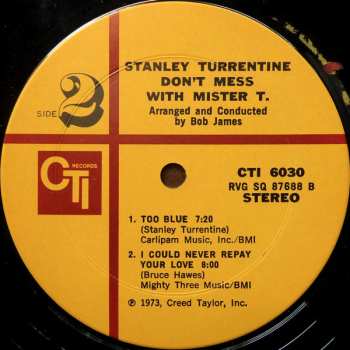 CD Stanley Turrentine: Don't Mess With Mister T
