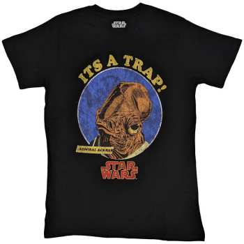 Merch Star Wars: T-shirt Ackbar It's A Trap