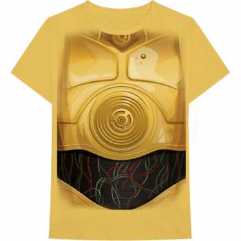 Merch Star Wars: T-shirt C-3po Chest 