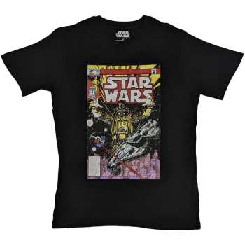 Merch Star Wars: T-shirt Darth Vader Comic
