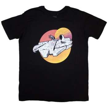 Merch Star Wars: T-shirt Millennium Falcon Twin Suns
