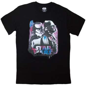 Merch Star Wars: T-shirt Vader & Trooper Neon