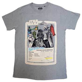 Merch Star Wars: T-shirt Villain Action Figures