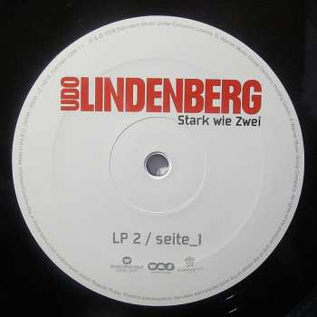 2LP Udo Lindenberg: Stark Wie Zwei