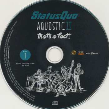 2CD Status Quo: Aquostic II : That's A Fact ! DLX
