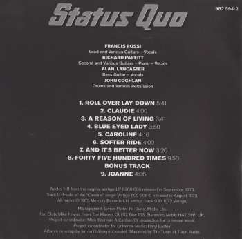 CD Status Quo: Hello!