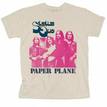 Merch Status Quo: T-shirt Paper Plane 