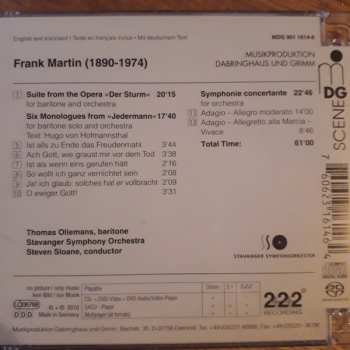 CD Frank Martin: Suite From 'Der Sturm', Six Monologues From 'Jedermann', Symphonie Concertante