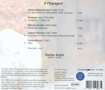CD Stefan Koim: À L'Espagnol