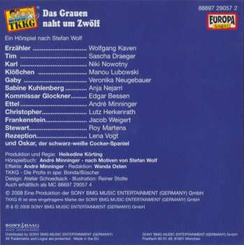 CD Stefan Wolf: TKKG 160 - Das Grauen Naht Um Zwölf