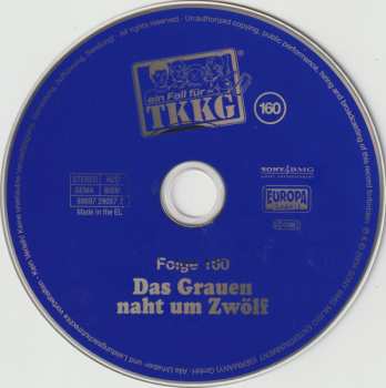 CD Stefan Wolf: TKKG 160 - Das Grauen Naht Um Zwölf