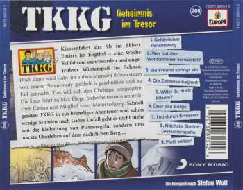 CD Stefan Wolf: TKKG 208 - Geheimnis Im Tresor