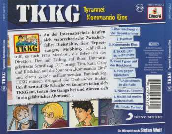 CD Stefan Wolf: TKKG 212 - Tyrannei Kommando Eins