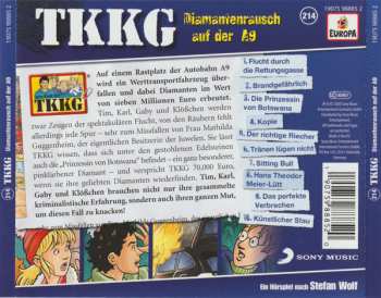 CD Stefan Wolf: TKKG 214 - Diamantenrausch Auf Der A9