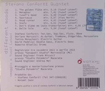 CD Stefano Conforti: Different Moods - omaggio a Yusef Lateef