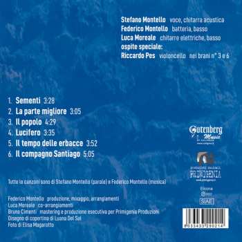 CD Stefano Montello: Il Tempo Delle Erbacce - Sei Pezzi Facili