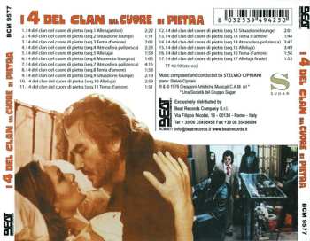 CD Stelvio Cipriani: I 4 Del Clan Dal Cuore Di Pietra (Original Motion Picture Soundtrack)