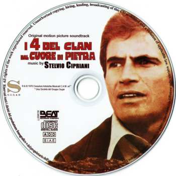 CD Stelvio Cipriani: I 4 Del Clan Dal Cuore Di Pietra (Original Motion Picture Soundtrack)