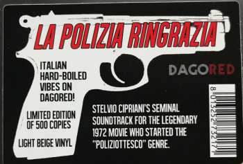 LP Stelvio Cipriani: La Polizia Ringrazia (Execution Squad) CLR | LTD