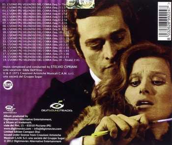 CD Stelvio Cipriani: L'Uomo Più Velenoso Del Cobra (Original Motion Picture Soundtrack In Full Stereo)  LTD