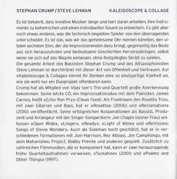 CD Stephan Crump: Kaleidoscope & Collage