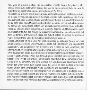 CD Stephan Crump: Kaleidoscope & Collage