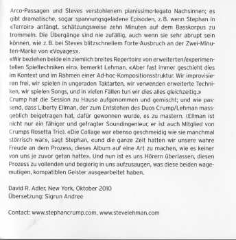CD Stephan Crump: Kaleidoscope & Collage