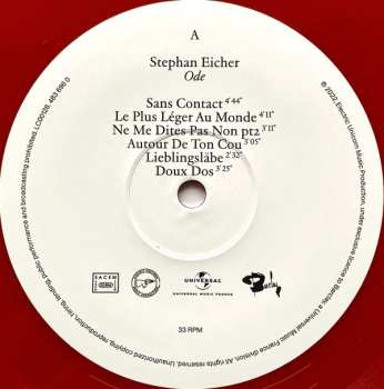LP Stephan Eicher: Ode LTD | CLR