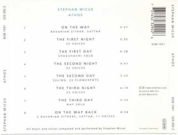 CD Stephan Micus: Athos (A Journey To The Holy Mountain)