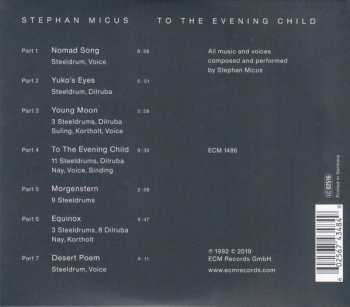 CD Stephan Micus: To The Evening Child DIGI