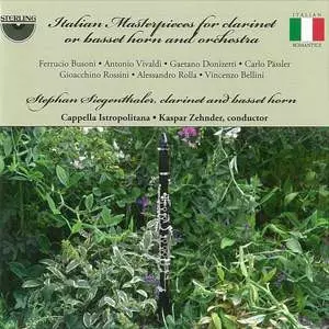 Italian Masterpieces For Clarinet Or Basset-horn And Orchestra