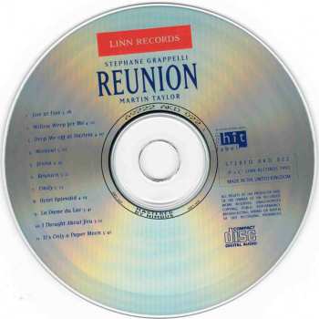 CD Stéphane Grappelli: Réunion